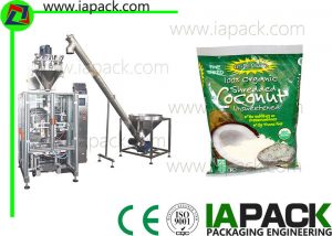 Avtomatski prašni stroj za pakiranje Auger polnilo za kokosove praške